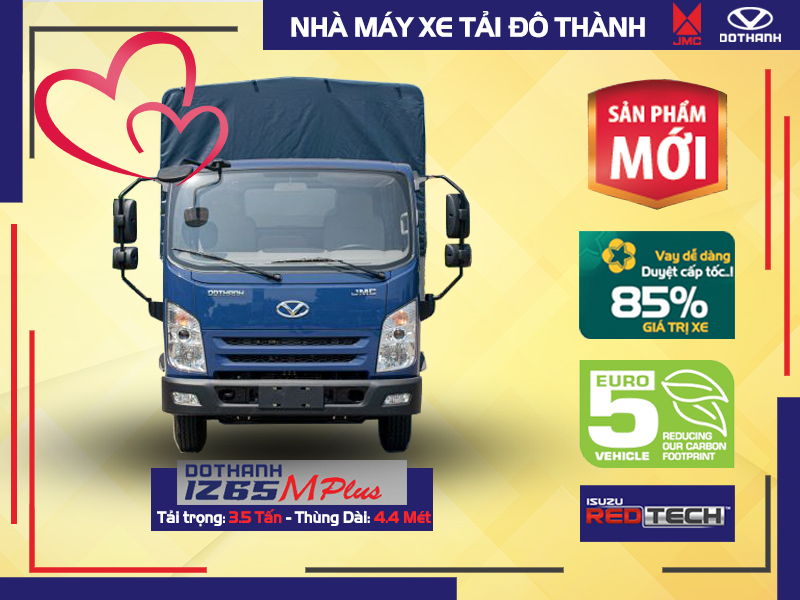 Xe Tải Đô Thành IZ65M Plus - 3.5 Tấn